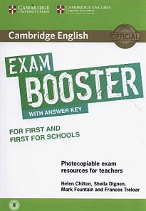 CAMBRIDGE ENGLISH EXAM BOOSTER FIRST + FIRST FOR SCHOOLS (+ AUDIO) W A