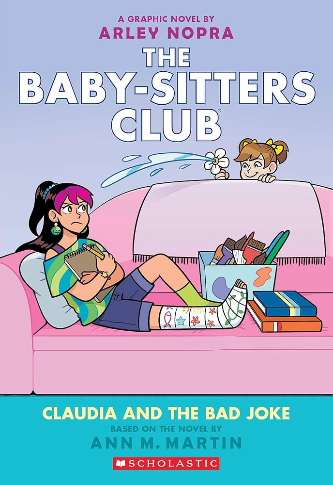 THE BABYSITTERS CLUB GRAPHIC NOVEL 15: CLAUDIA AND THE BAD JOKE PB