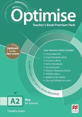 OPTIMISE A2 TCHR S PREMIUM PACK UPDATED FOR NEW EXAM