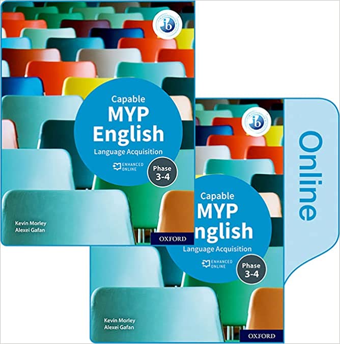 CAPABLE MYP ENGLISH LANGUAGE ACQUISITION PRINT AND ENHANCED ONLINE COURSEBOOK PACK