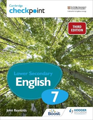 CAMBRIDGE CHECKPOINT LOWER SECONDARY ENGLISH STUDENTS BOOK 7 : THIRD EDITION