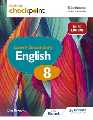 CAMBRIDGE CHECKPOINT LOWER SECONDARY ENGLISH STUDENTS BOOK 8 : THIRD EDITION