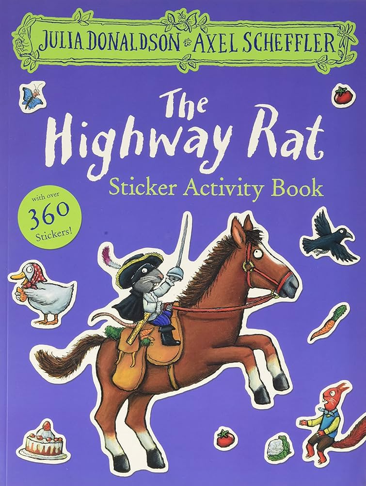 The Highway Rat Sticker Book PB
