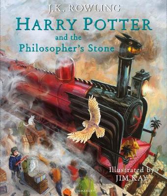 HARRY POTTER AND THE PHILOSOPHERS STONE ILLUSTRATED ED. HC