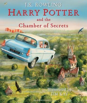 HARRY POTTER AND THE CHAMBER OF SECRETS ILLUSTRATED ED. HC