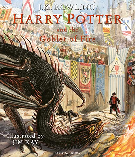 HARRY POTTER AND THE THE GOBLET OF FIRE ILLUSTRATED ED. HC