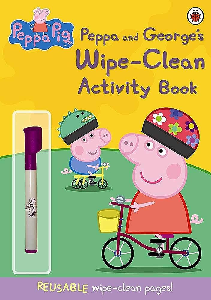 PEPPA PIG: PEPPA AND GEORGES WIPE-CLEAN ACTIVITY BOOK ACTIVITY BOOK