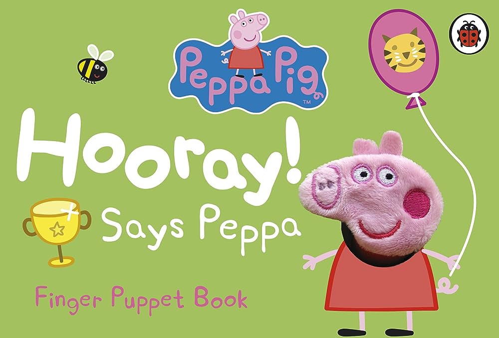 PEPPA PIG: HOORAY! SAYS PEPPA FINGER PUPPET BOOK BOARD BOOK