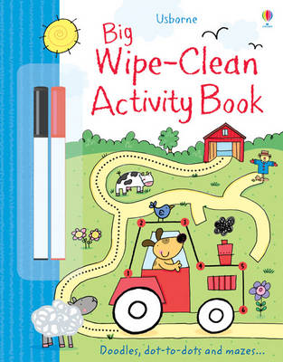 USBORNE WIPE-CLEAN : BIG WIPE CLEAN ACTIVITY BOOK PB