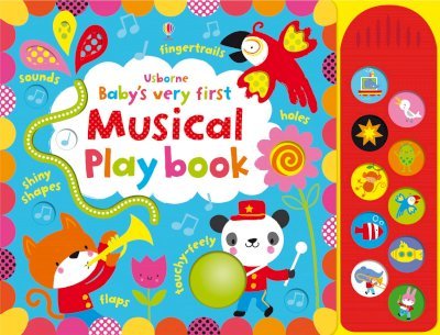 BABYS VERY FIRST TOUCHY-FEELY MUSICAL PLAYBOOK BOARD BOOK