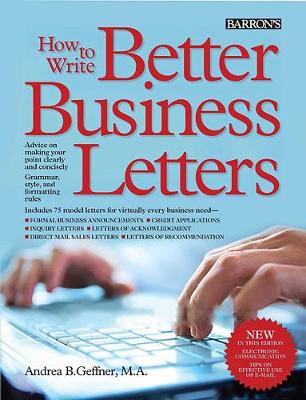 HOW TO WRITE BETTER BUSINESS LETTERS 5TH ED
