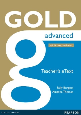GOLD ADVANCED ACTIVE TEACH CD-ROM