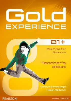 GOLD EXPERIENCE B1+ ACTIVE TEACH IWB SOFTWARE