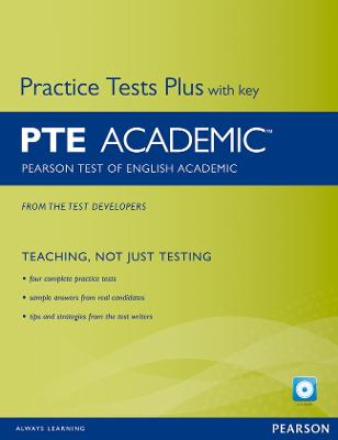 PTE ACADEMIC PLUS PRACTICE TESTS ( + KEY + CD-ROM)