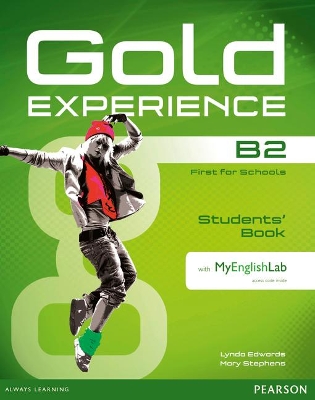 GOLD EXPERIENCE B2 SB (+ DVD) (+ MY LAB PACK)