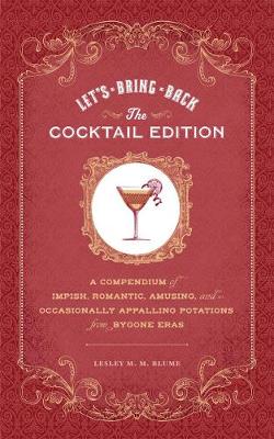 LETS BRING BACK THE COCKTAIL EDITION HC