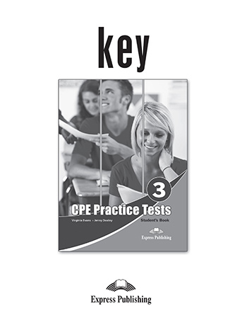 CPE PRACTICE TESTS 3 KEY 2013 REVISED
