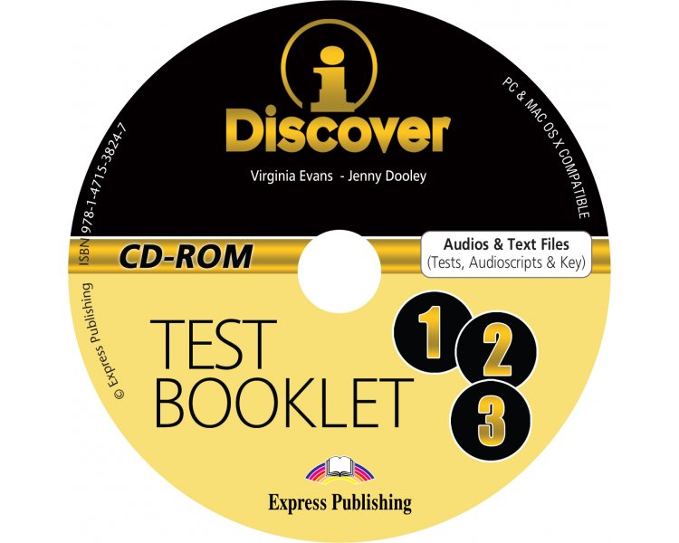 iDISCOVER 1-3 TEST BOOKLET CD-ROM