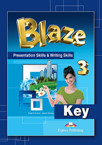 BLAZE 3 PRESENTATION SKILLS KEY