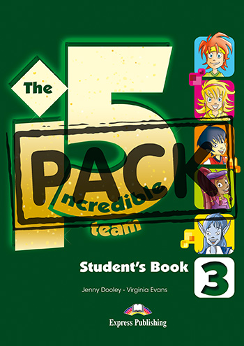 INCREDIBLE 5 TEAM 3 POWER PACK (+ WB DIGIBOOKS APP)