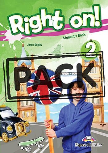 RIGHT ON ! 2 JUMBO PACK WITH ENGLISH GRAMMAR