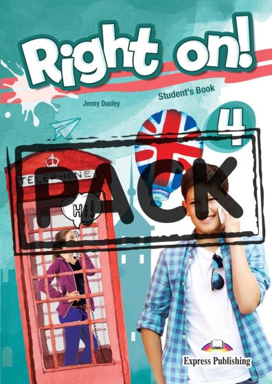 RIGHT ON ! 4 JUMBO PACK WITH ENGLISH GRAMMAR
