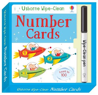 WIPE CLEAN NUMBER CARDS  PB