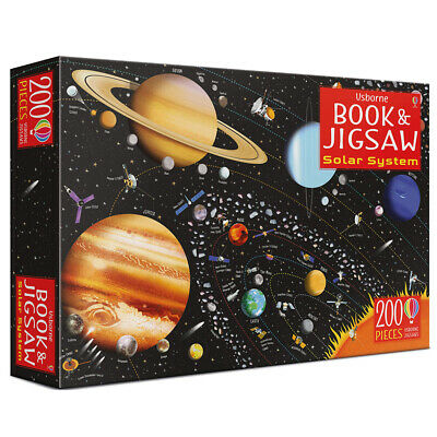 USBORNE BOOK AND JIGSAW THE SOLAR SYSTEM