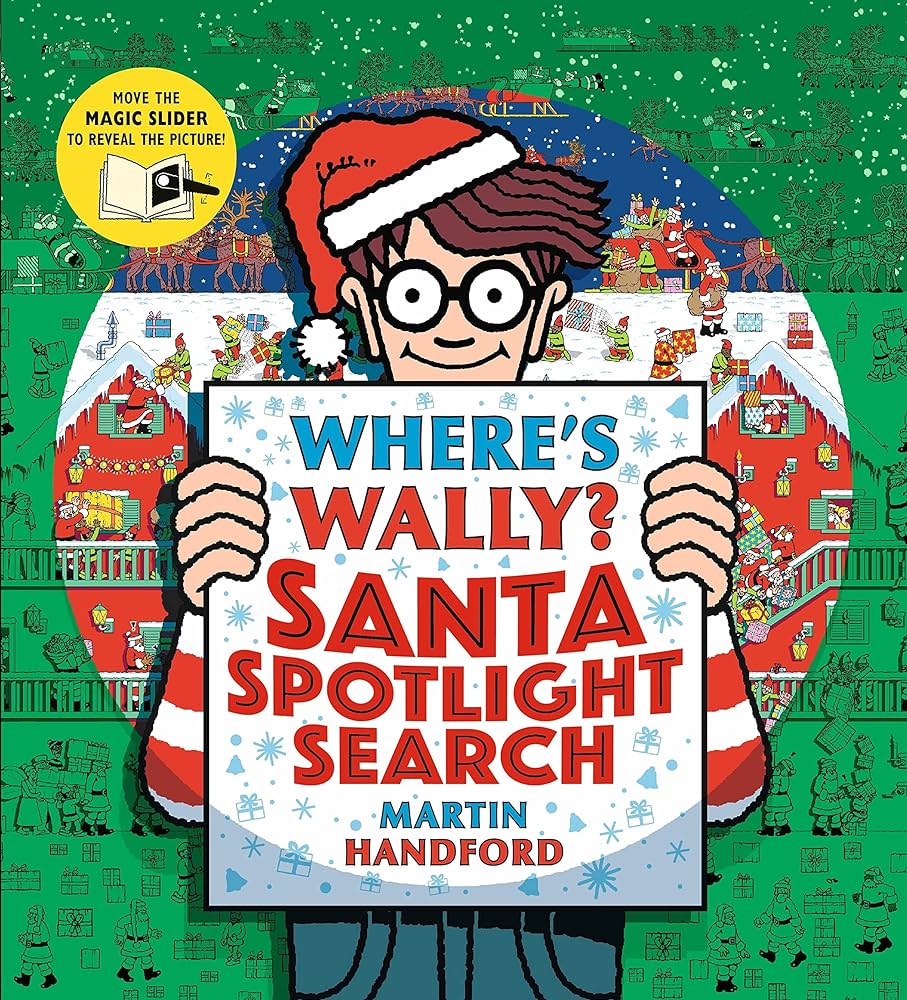 WHERES WALLY? SANTA SPOTLIGHT SEARCH HC