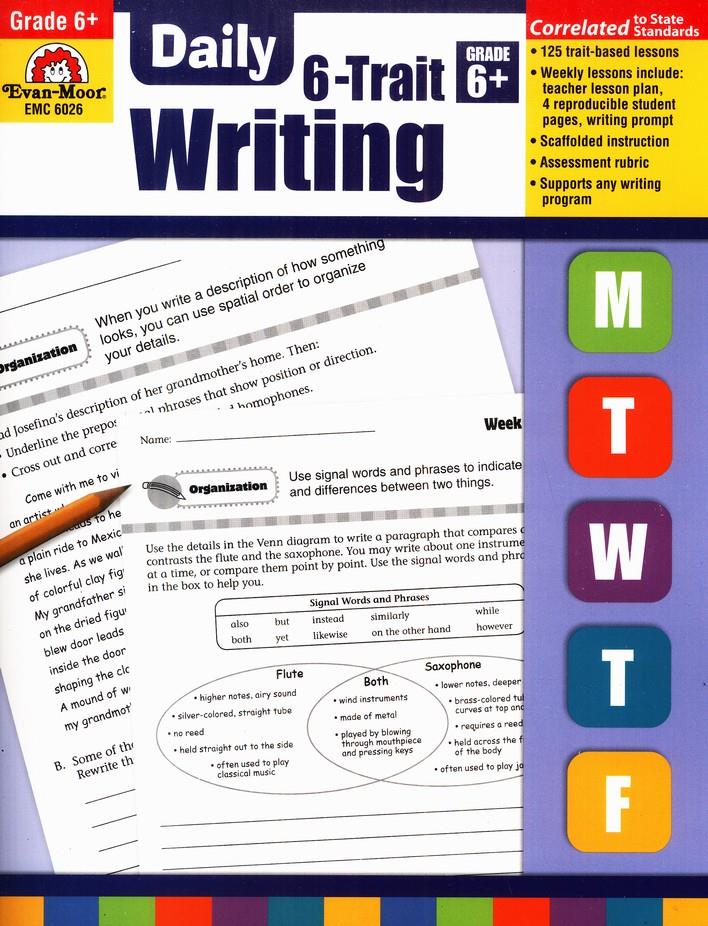 Daily 6-Trait Writing, Grade 6 - Teachers Edition