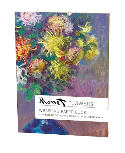 Βιβλίο Χαρτιών Περιτυλίγματος: Flowers, Claude Monet