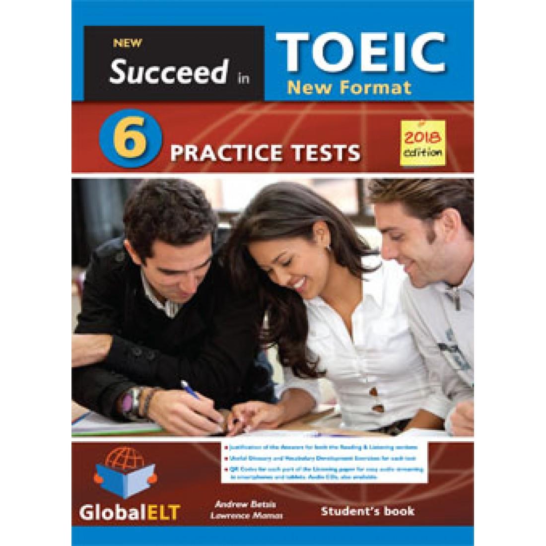 NEW SUCCEED IN TOEIC 6 PRACTICE TESTS SELF-STUDY EDITION 2018