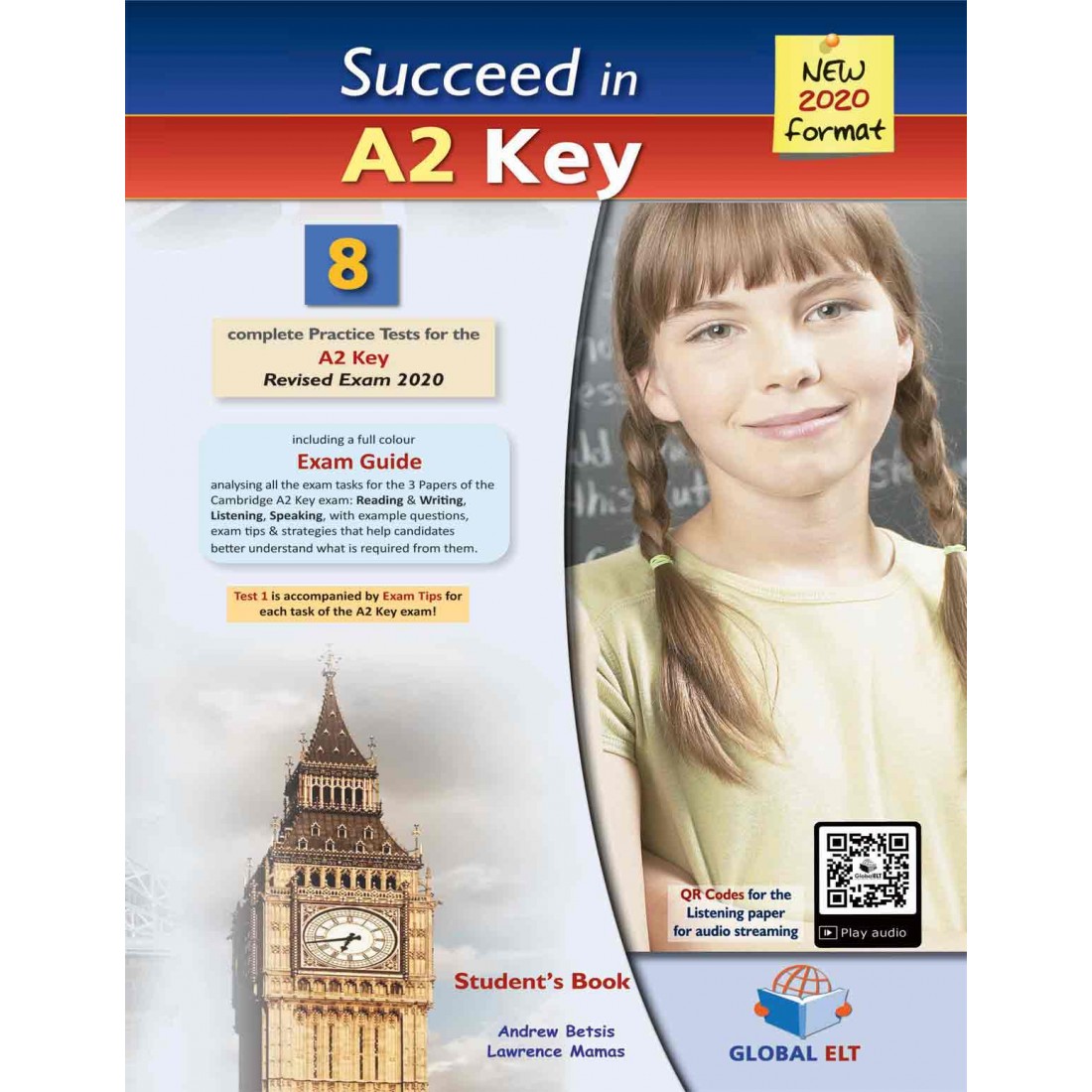 SUCCEED IN A2 KEY 8 PRACTICE TESTS CD CLASS NEW 2020 FORMAT