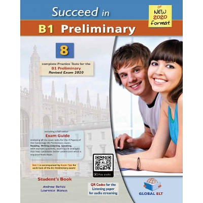 SUCCEED IN B1 PRELIMINARY 8 COMPLETE PRACTICE TESTS TCHRS NEW 2020 FORMAT