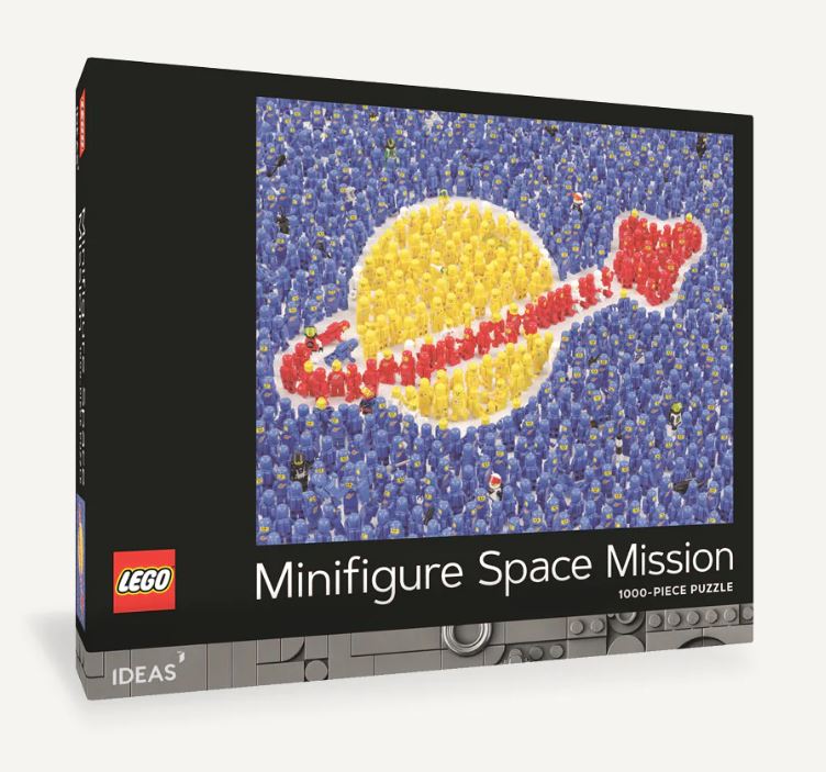 LEGO IDEAS MINIFIGURE SPACE MISSION 1000-PIECE PUZZLE