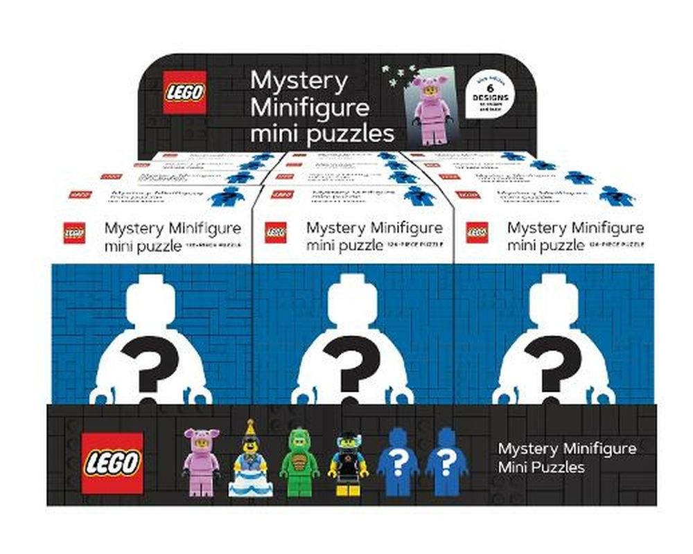 LEGO MYSTERY MINIFIGURE PUZZLES BLUE EDITION 12 COPY CDU