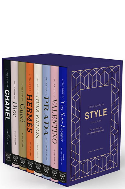 LITTLE GUIDES TO STYLE COLLECTION : THE HISTORY OF EIGHT FASHION ICONS HC