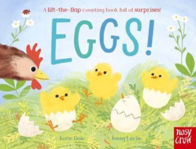 EGGS! : A LIFT-THE-FLAP COUNTING BOOK FULL OF SURPRISES! HC BBK