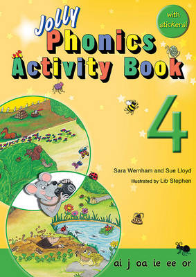 JOLLY PHONICS ACTIVITY BOOK 4 PB