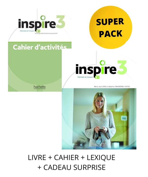 SUPER PACK INSPIRE 3 (LE  CA  LEXIQUE  CADEAU SURPRISE)