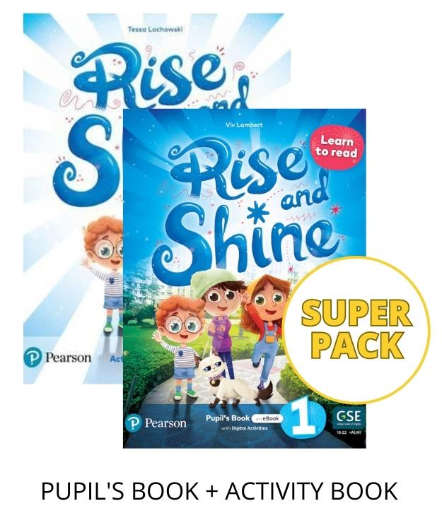 RISE AND SHINE 1 : LEARN TO READ SUPER PACK (PUPILS BOOK  ACTIVITY BOOK)