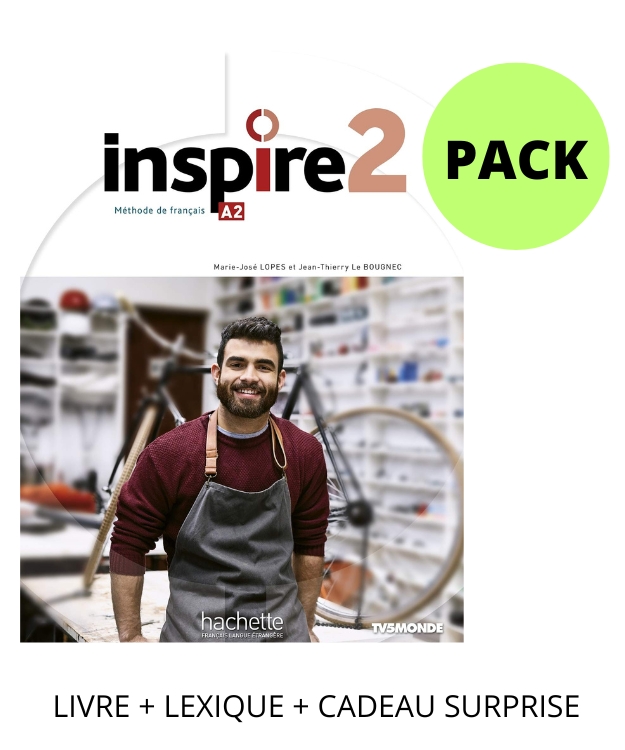 INSPIRE 2 PACK (LIVRE  LEXIQUE  CADEAU SURPRISE)