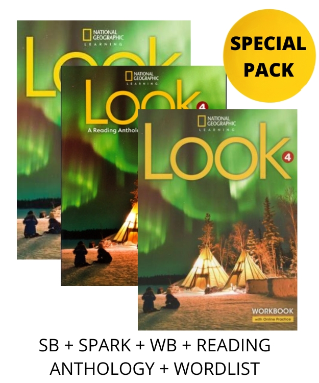 LOOK 4 SPECIAL PACK FOR GREECE (SB  SPARK  WB  READING ANTHOLOGY  WORDLIST)