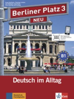 BERLINER PLATZ 3 KURSBUCH + ARBEITSBUCH (+ AUDIO CD (2)) NEU