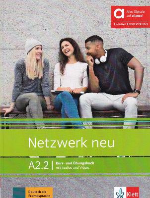NETZWERK A2.2 KURSBUCH  ARBEITSBUCH HYBRIDE AUSGABE