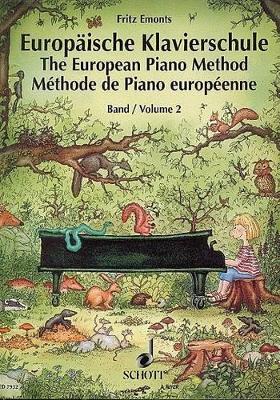 EMONTS FRITZ - THE EUROPEAN PIANO METHOD (ΒΙΒΛΙΟ 2Ο)