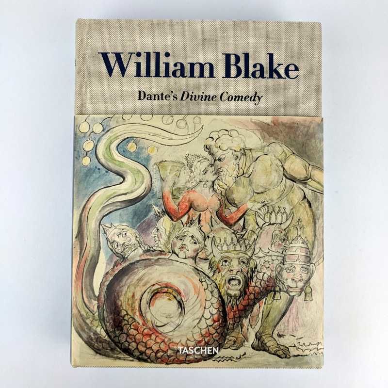 WILLIAM BLAKE. DANTES DIVINE COMEDY. THE COMPLETE DRAWINGS