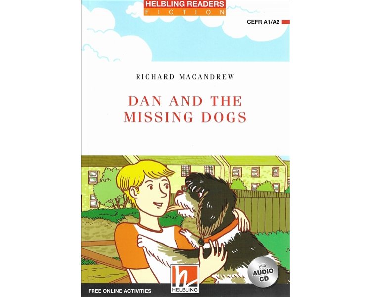 RED SERIES LEVEL 2 DAN AND THE MISSING DOGS - READER  AUDIO CD  E-ZONE