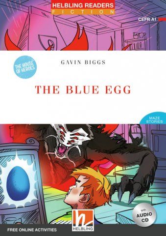 RED SERIES THE BLUE EGG - READER  AUDIO CD  E-ZONE (RED SERIES 1)