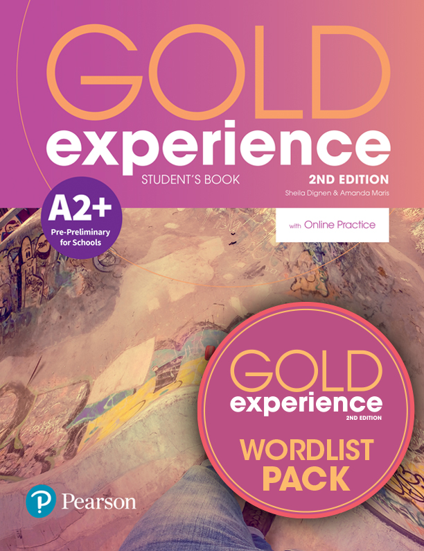GOLD EXPERIENCE A2 SB PACK ( ONLINE PRACTICE  WORDLIST) 2ND ED